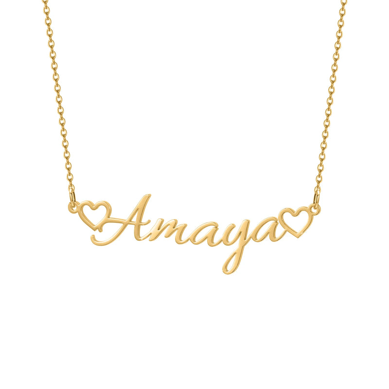 Custom Initial Stainless Steel Choker