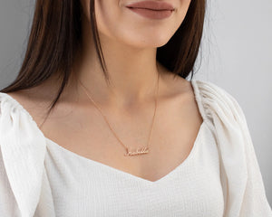 Personalized Name Necklace for Women, Custom Necklace for Mom, Mothers Gift