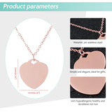 Personalized Stainless Steel Name Necklace Silver Pendant DIY Jewelry