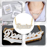 Personalised Stainless Steel Name Necklace Men's Jewelry