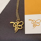 Custom Logo Necklace Stainless Steel Engraved Picture Name Pendant