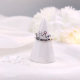 Crown Name Ring Open Ring Jewelry Gift