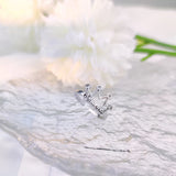 Crown Name Ring Open Ring Jewelry Gift