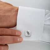 Personalized Engraved Cufflink, Wedding Jewelry Gift