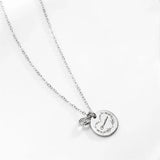 Personalized Engraved Baby Name Pendant Necklace Birthstone Gemstone