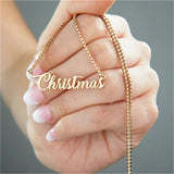 Personalized Name Pendant Necklace Stainless Steel Jewelry for Women