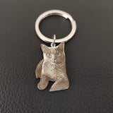 Pet Necklace Keychain Three Colors Family Gift