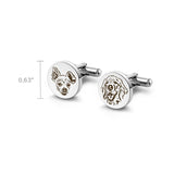 Personalized Pet Portrait Cufflinks for Men - Wedding Accessories