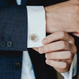 Personalized Pet Portrait Cufflinks for Men - Wedding Accessories