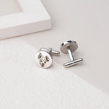 Personalized Pet Portrait Cufflinks for Men - Wedding Accessories