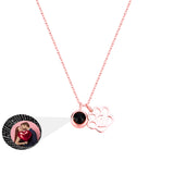 Dog Paws Projection Necklace Pendant Jewelry For Lover Girlfriend