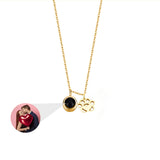 Dog Paws Projection Necklace Pendant Jewelry For Lover Girlfriend