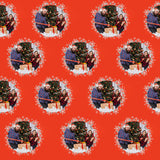 2023 DIY Green Christmas Wrapping Paper Supplies