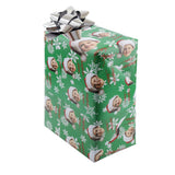 2023 DIY Green Christmas Wrapping Paper Supplies