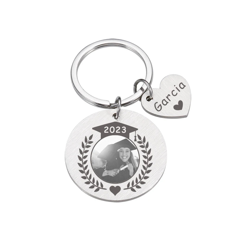 Graduate KeyChains Personalized Name Year For Her Teacher Key Chain