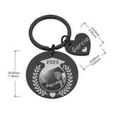Graduate KeyChains Personalized Name Year For Her Teacher Key Chain