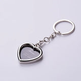 Personalized Photo Keychain Engraved Image Keyring for Family Members