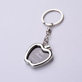 Personalized Photo Keychain Engraved Image Keyring for Family Members