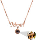 925 Silver Necklace Picture 100 Languages MOM Pendant