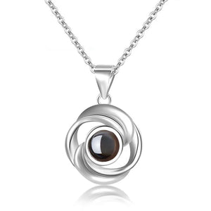 Photo Projection Necklace Mother's Mum Gift Lover Personalized