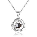 Photo Projection Necklace Mother's Mum Gift Lover Personalized