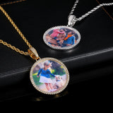 Engraved Name Pendant Necklace for Women Men - Memories Rock Jewelry Gift