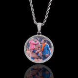 Engraved Name Pendant Necklace for Women Men - Memories Rock Jewelry Gift