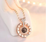 Projection Necklace Mother's Gift Custom Photo Jewelry