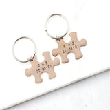 Personalized Couple Name Keychain Engraved Date Wedding Anniversary Gift