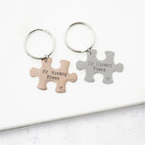 Personalized Couple Name Keychain Engraved Date Wedding Anniversary Gift