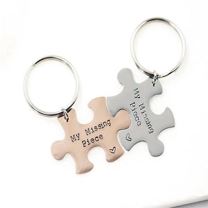 Personalized Couple Name Keychain Engraved Date Wedding Anniversary Gift