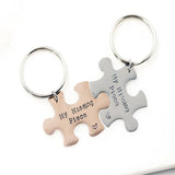 Personalized Couple Name Keychain Engraved Date Wedding Anniversary Gift