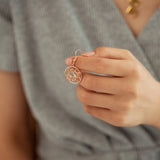 Stainless Steel Letter Earrings for Women