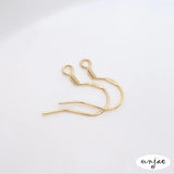 S925silver 18K & 14K Gold-Plated Ear Hooks for Earrings DIY