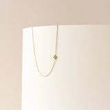 Sideway Letter Name Necklace Stainless Steel Initial Choker