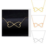 Personalized Stainless Steel Infinity Name Necklace for Women