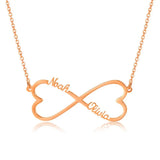 Personalized Stainless Steel Infinity Name Necklace for Women