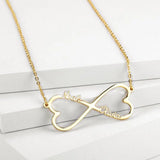 Personalized Stainless Steel Infinity Name Necklace for Women