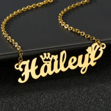 Personalized Stainless Steel Butterfly Choker Necklace