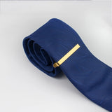 Men's Stainless Steel Tie Clip Name Logo Smooth Brooch