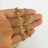 Personalized Stainless Steel Name Bracelet for Her