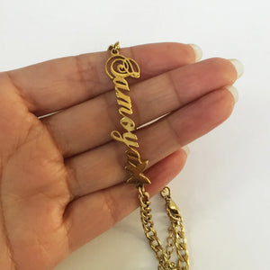 Personalized Stainless Steel Name Bracelet for Her