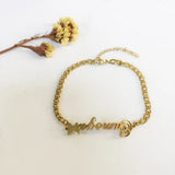Personalized Stainless Steel Name Bracelet for Her