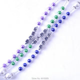 Personalized Glass Bead First Communion Necklace