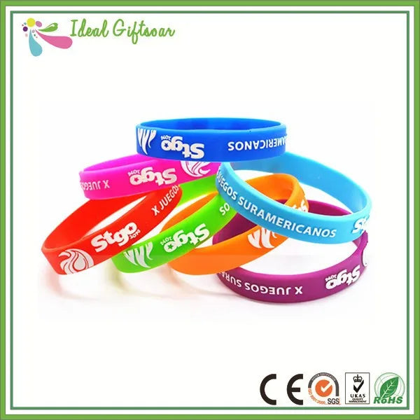 Custom Silicone Wristbands Set