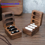 Walnut Solid Wood Box High Storage Display Box