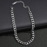 Personalized Square Nameplate Men's Bracelet Stainless Steel