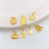 Ancient Preservation Bell Cat Pendant Bracelet Necklace Jewelry