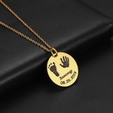 Personalized Necklace Mum Dad Baby Children Grandpa Parents Photo