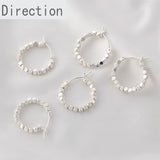 Color-Preserving Peas Bead Earrings DIY Jewelry Accessories